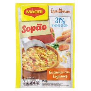 Sopão Equilibrium de Galinha com Legumes 150g