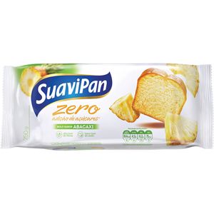 Bolo Sabor Abacaxi Zero Açúcar Suavipan 250g