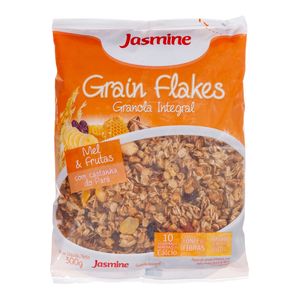 Granola Jasmine Grain Flakes Mel e Frutas 300g