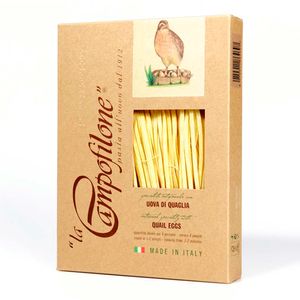 Macarrão Fettucine Com Ovo de Codorna Campofilone 200g