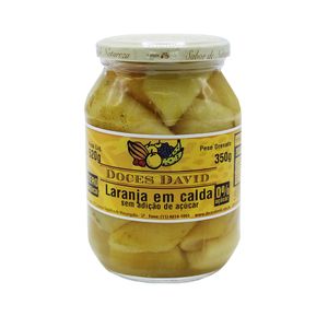Laranja em Calda Sem Açúcar Doces David 350g