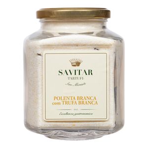 Polenta Branca Com Trufa Branca Savitar 450g