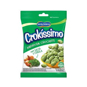 Amendoim Crocante Sabor Salsa e Cebola Torrado Crokíssimo 150g