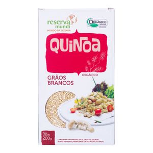 Quinoa Grãos Brancos Mundo Da Quinoa 200g