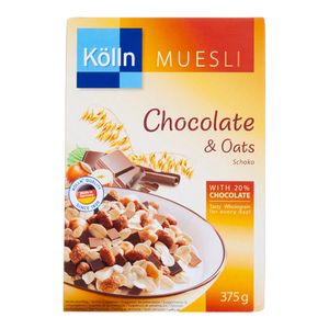 Muesli de Aveia Integral Chocolate Kölln 375g