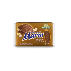 Biscoito Maria Integral Chocolate Mosmann 400g