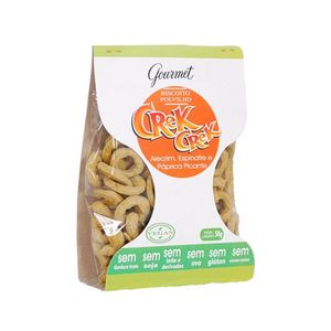 Biscoito de Polvilho Alecrim, Espinafre  e Páprica Crek Crek 50g