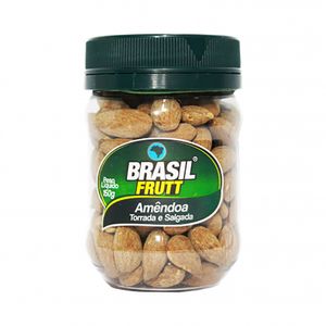Amêndoa Torrada e Salgada Brasil Frutt 150g