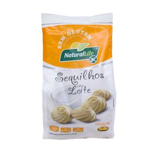 Sequilho Sabor Leite Sem Glúten Natural Life 180g