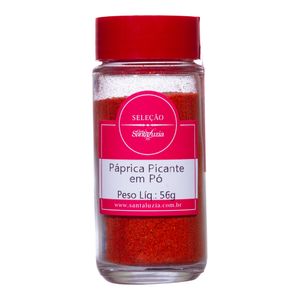 Páprica Picante Em Pó Casa Santa Luzia 56g