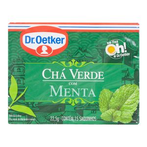 Chá Dr Oetker Menta 30g