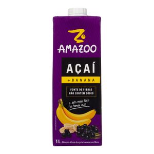 Suco de Açaí com Banana Amazoo 1l