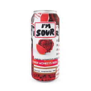 Cerveja Three Monkeys I'm Sour Lata 473ml