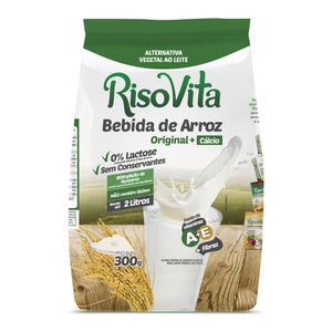 Leite Vegetal de Arroz em Pó Risovita 300g