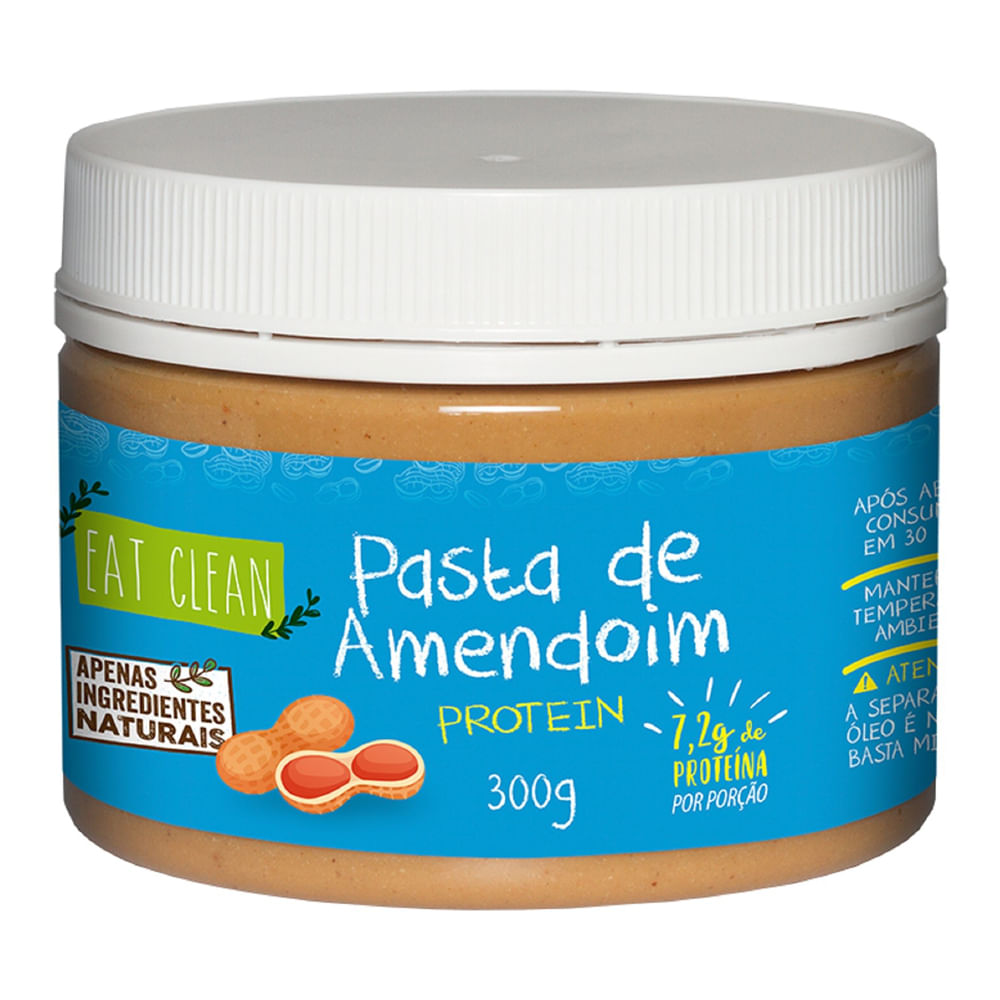 Pasta de Amendoim de Cookies Eat Clean 300g em Promoção na Americanas