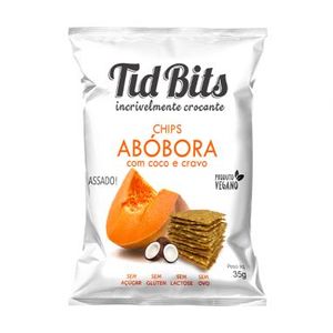 Chips de Abóbora Com Coco TidBits 50g