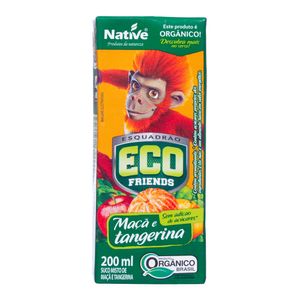 Suco Misto de Maça E Tangerina Orgânico Native Sem Adição de Açúcar 200ml