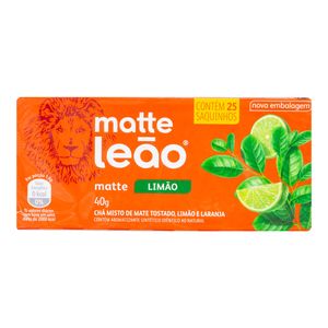 Chá Matte Limão Leão 40g