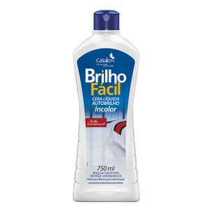 Cera Incolor Brilho Fácil 750ml