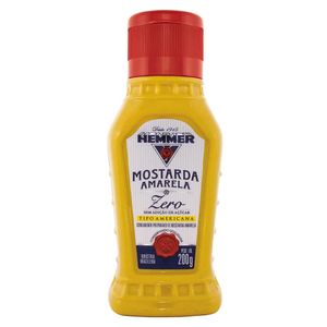 Mostarda Amarela Zero Hemmer 200g