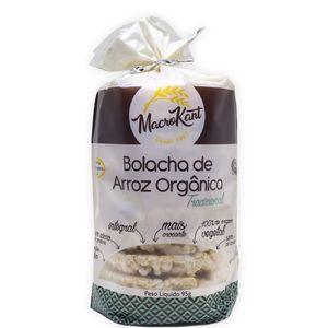 Bolacha de Arroz Orgânica Macrokant 95g
