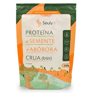 Proteína Semente de Ábobora Crua Souly 340g