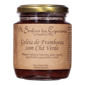 Geleia de Framboesa com Chá Verde Senhora das Especiarias 260g