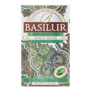 Chá Verde Oolong com Leite White Moon Basilur 30g