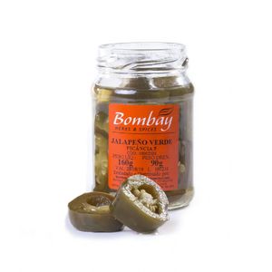 Pimenta Jalapenho Verde Bombay 160g