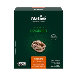 Macarrão Talharim Orgânico Integral Nativel 400g