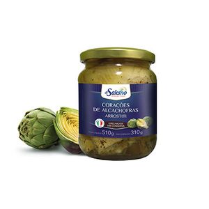 Corações de Alcachofra Grelhados em Conserva Di Salerno Arrostiti 510g