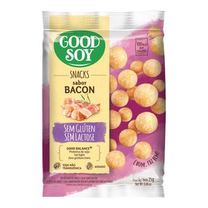 Snack De Soja Bacon Sem Glúten Good Soy 25g
