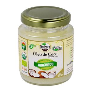 Óleo de Coco Extravirgem Orgânico Finococo 200ml