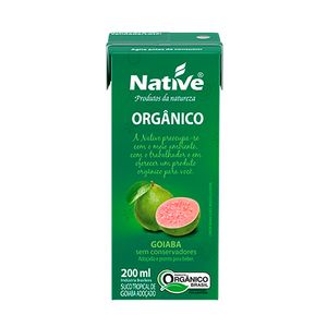 Suco de Goiaba Orgânico Native 200ml