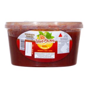 Goiabada Cascão Vovô Olavo Pote 600g