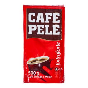 Café Extra Forte Torrado e Moído Pelé 500g