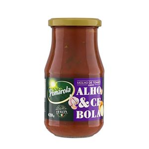 Molho de Alho e Cebola Pomarola 420g