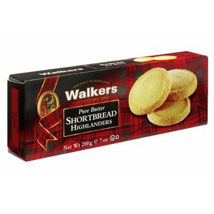 Biscoito Pure Butter Shortbread Highlanders Walkers 200g