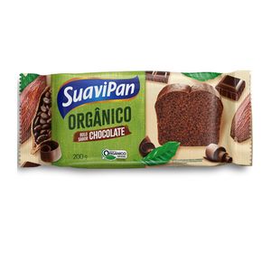 Bolo de Chocolate Orgânico Suavipan 200g