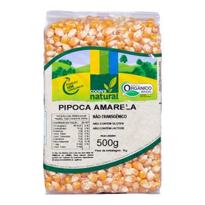 Pipoca Amarela Orgânica Coopernatural 500g