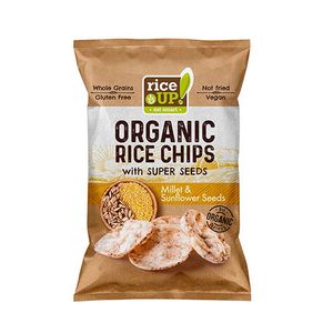 Chips de Arroz Sabor Milho e Semente de Girassol Rice Up 60g