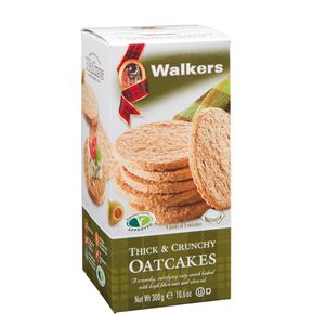 Biscoito Crunchy Oatcakes Walkers 300g