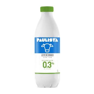 Leite Desnatado 0,3% de Gordura Paulista 1L