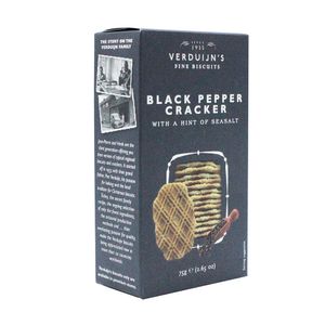 Wafer de Pimenta Preta com Sal Marinho Verduijn's 75g