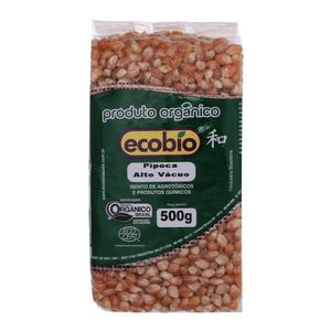 Milho para pipoca orgânico Ecobio 500g