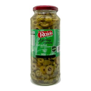 Azeitonas Verdes Fatiadas Raiola 530g