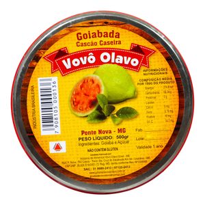 Goiabada Cascão Vovô Olavo Lata 500g
