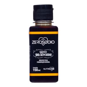 Shoyu Zero Sódio 98% Menos Sódio NutriCare 150ml