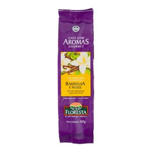Café Floresta Moído Aromas Baunilha E Nozes 100g