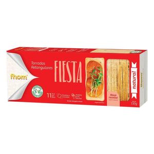 Torrada Slim Tost Fiesta Natural Fhom 110g